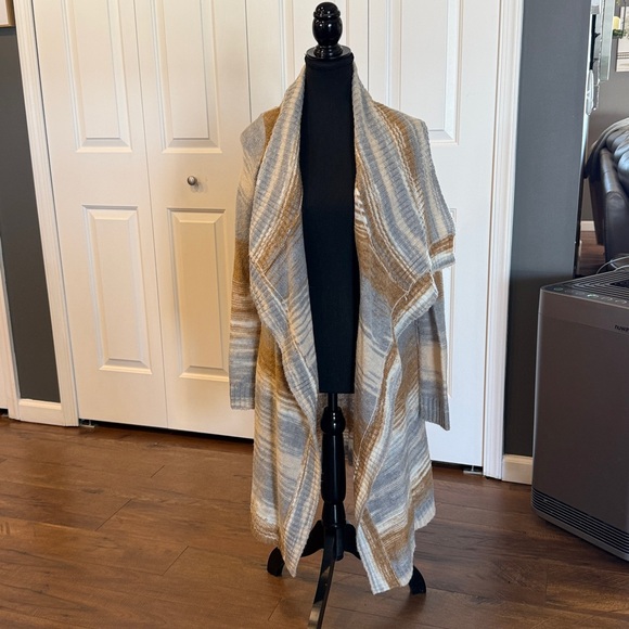 Element Women’s Multicolor Open Front Long Cardigan Size M - Picture 8 of 8